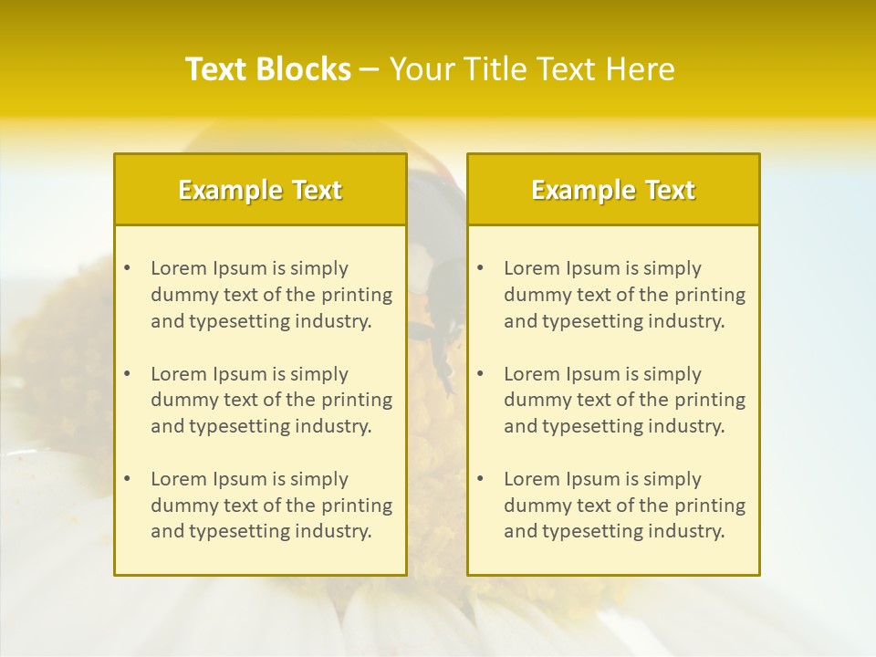 Nature Macro Colored PowerPoint Template