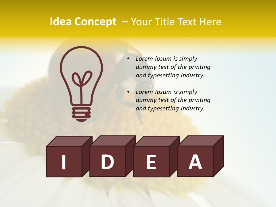 Nature Macro Colored PowerPoint Template