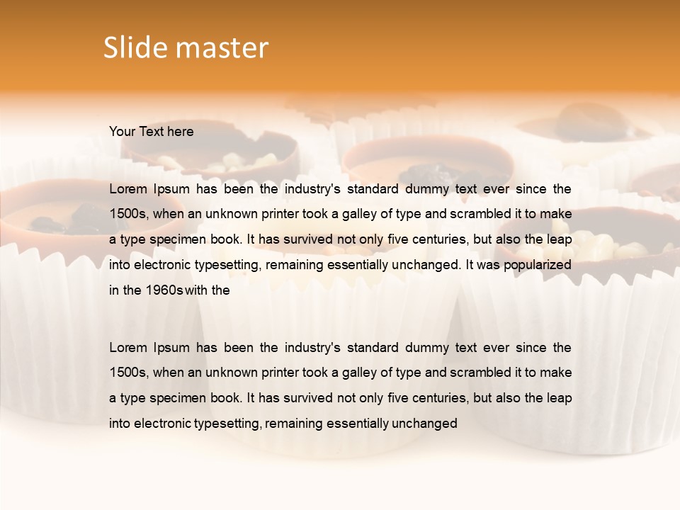 Sugar Celebration Confection PowerPoint Template