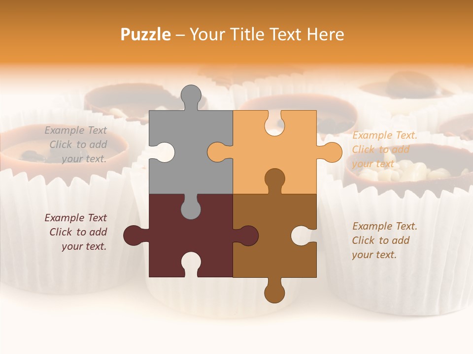 Sugar Celebration Confection PowerPoint Template