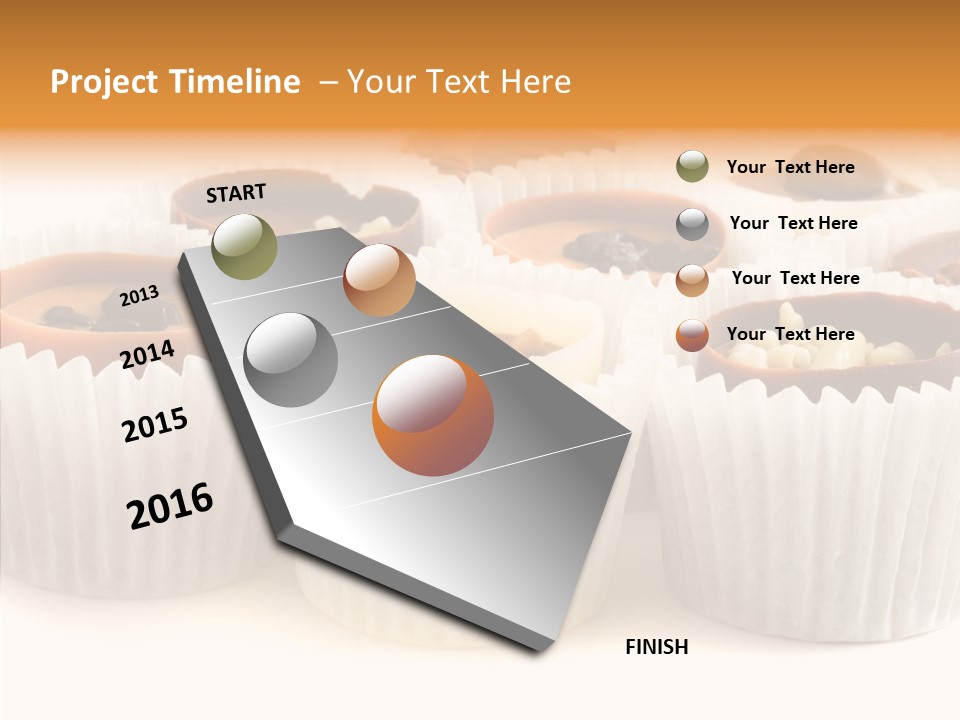 Sugar Celebration Confection PowerPoint Template