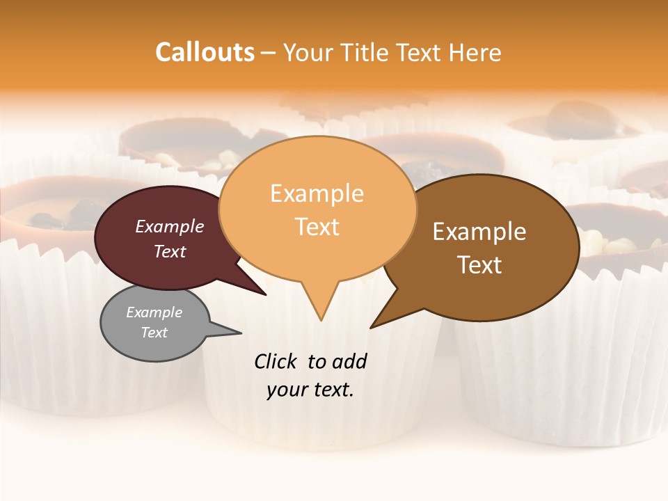 Sugar Celebration Confection PowerPoint Template