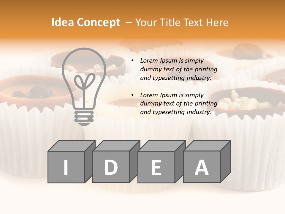 Sugar Celebration Confection PowerPoint Template