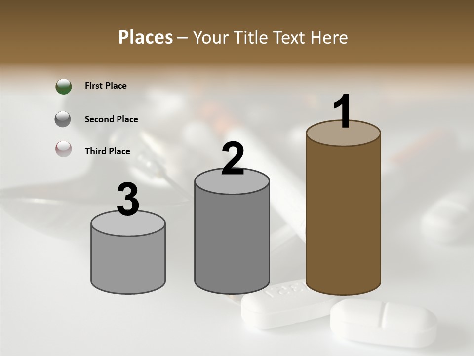 Abuse Behavior Heroin PowerPoint Template