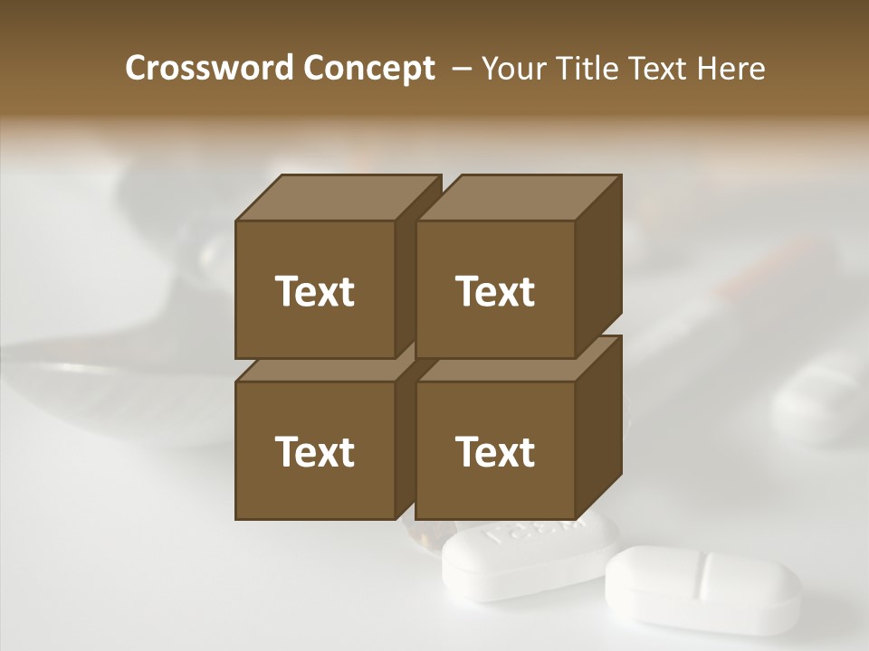 Abuse Behavior Heroin PowerPoint Template