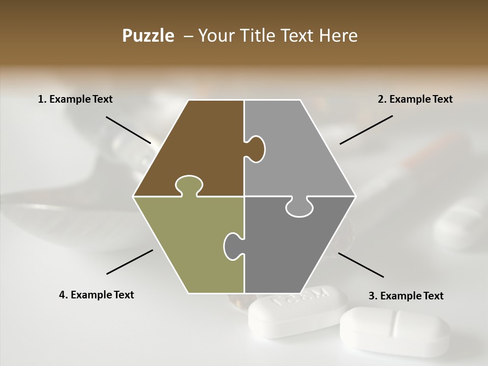 Abuse Behavior Heroin PowerPoint Template