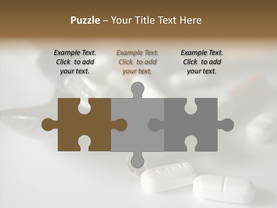 Abuse Behavior Heroin PowerPoint Template