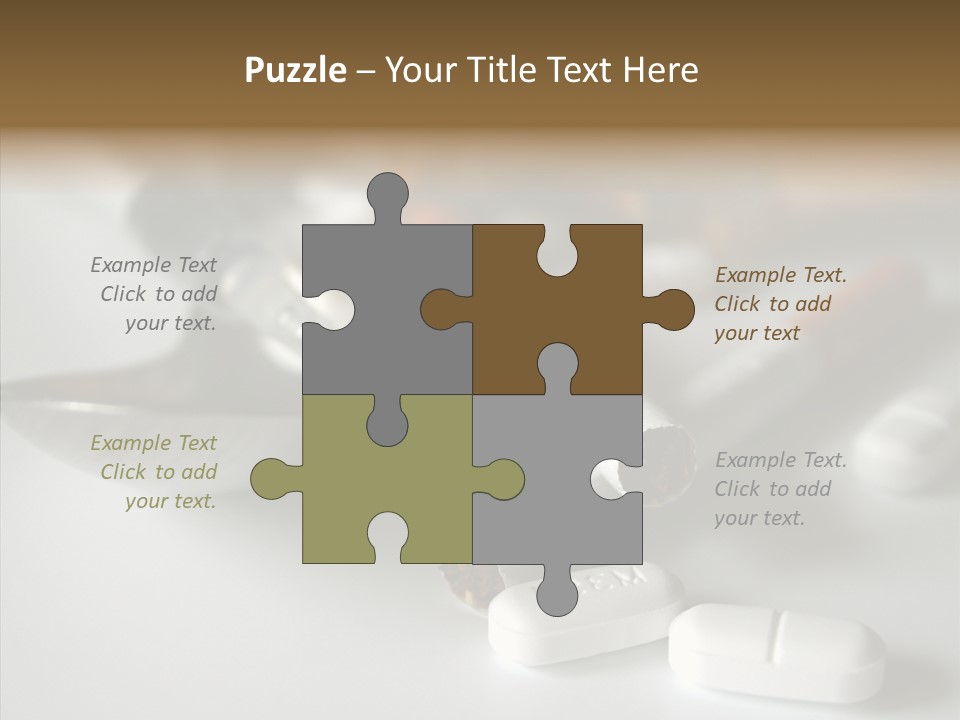 Abuse Behavior Heroin PowerPoint Template