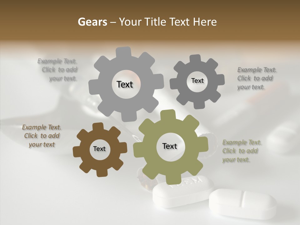 Abuse Behavior Heroin PowerPoint Template