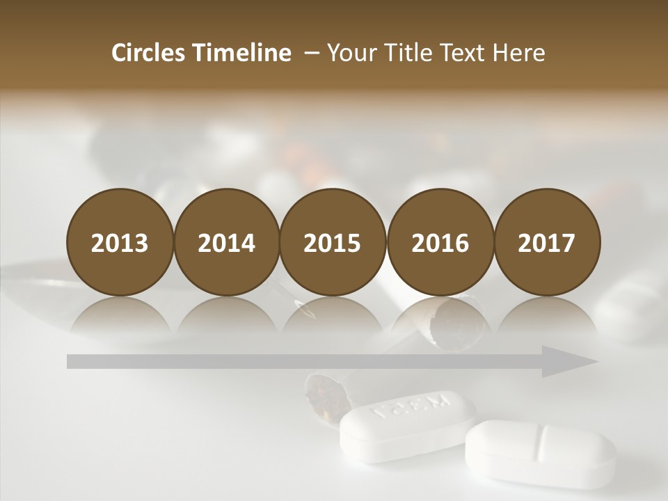 Abuse Behavior Heroin PowerPoint Template