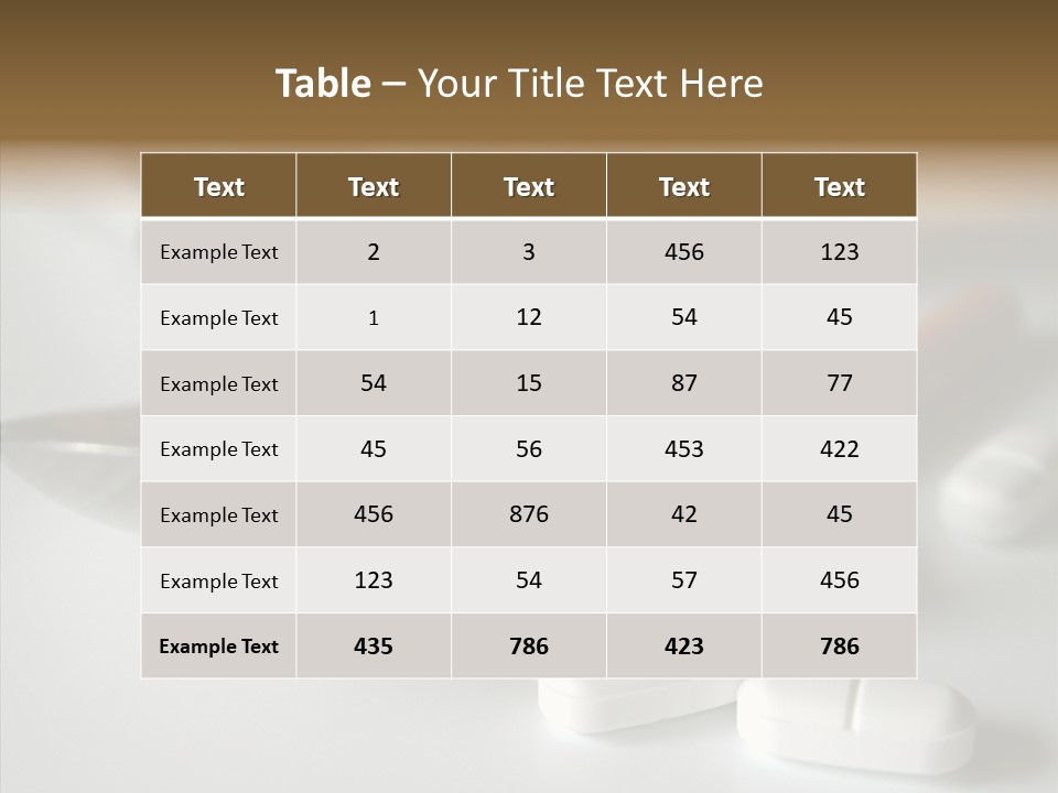 Abuse Behavior Heroin PowerPoint Template