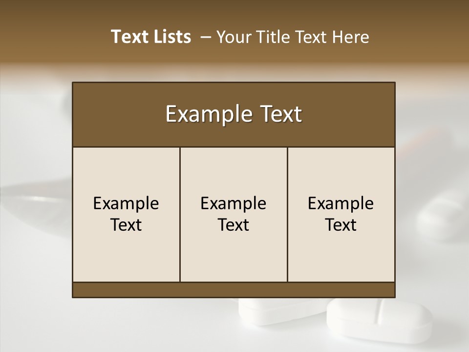 Abuse Behavior Heroin PowerPoint Template