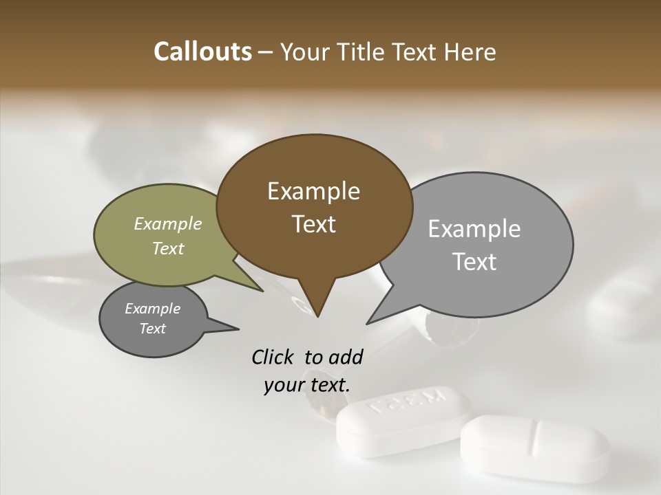 Abuse Behavior Heroin PowerPoint Template