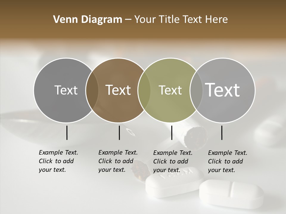 Abuse Behavior Heroin PowerPoint Template