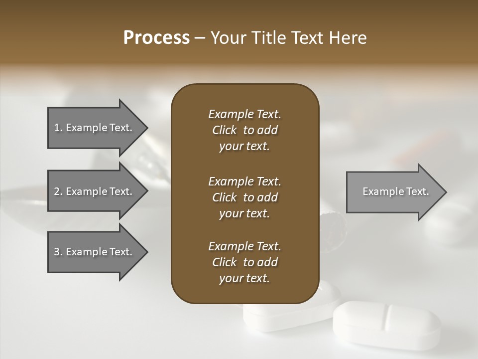 Abuse Behavior Heroin PowerPoint Template
