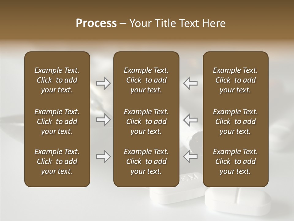 Abuse Behavior Heroin PowerPoint Template