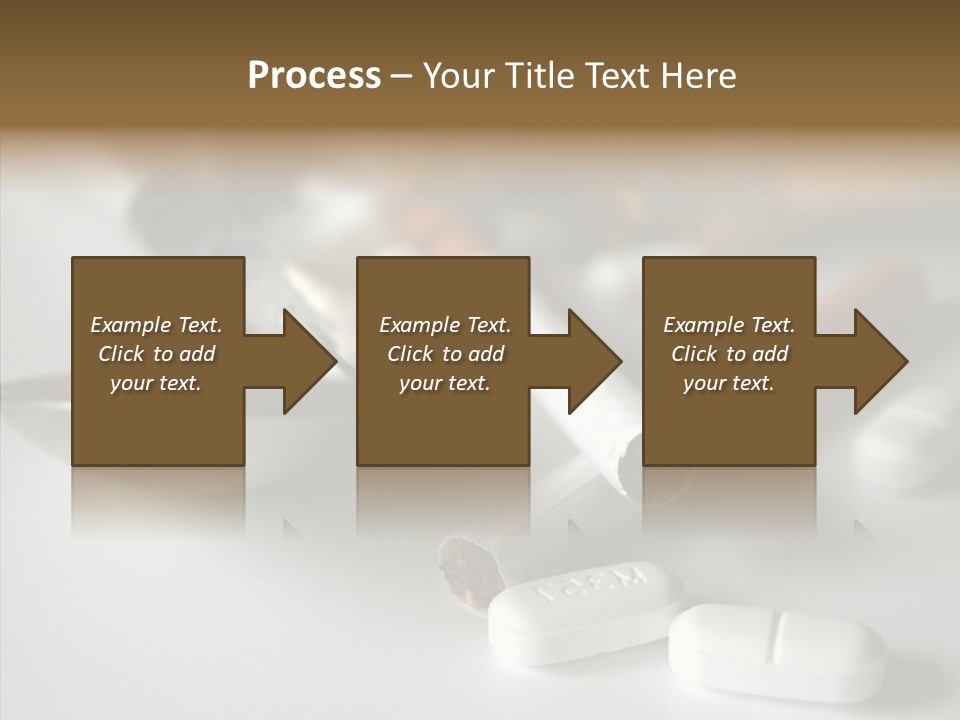 Abuse Behavior Heroin PowerPoint Template