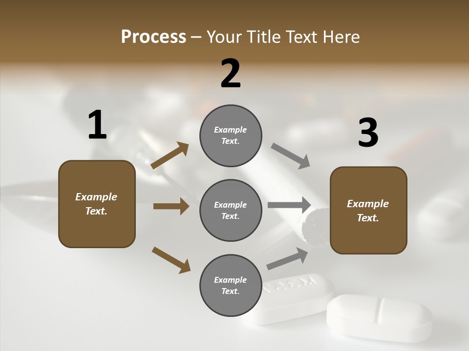 Abuse Behavior Heroin PowerPoint Template