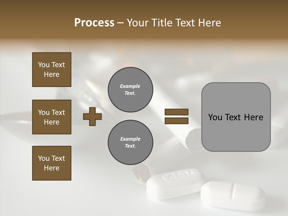 Abuse Behavior Heroin PowerPoint Template