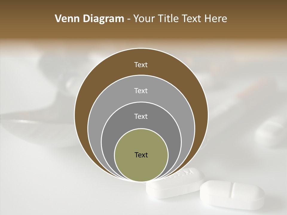 Abuse Behavior Heroin PowerPoint Template