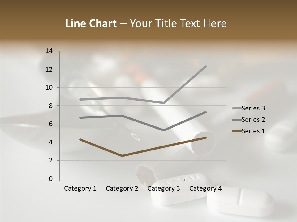 Abuse Behavior Heroin PowerPoint Template
