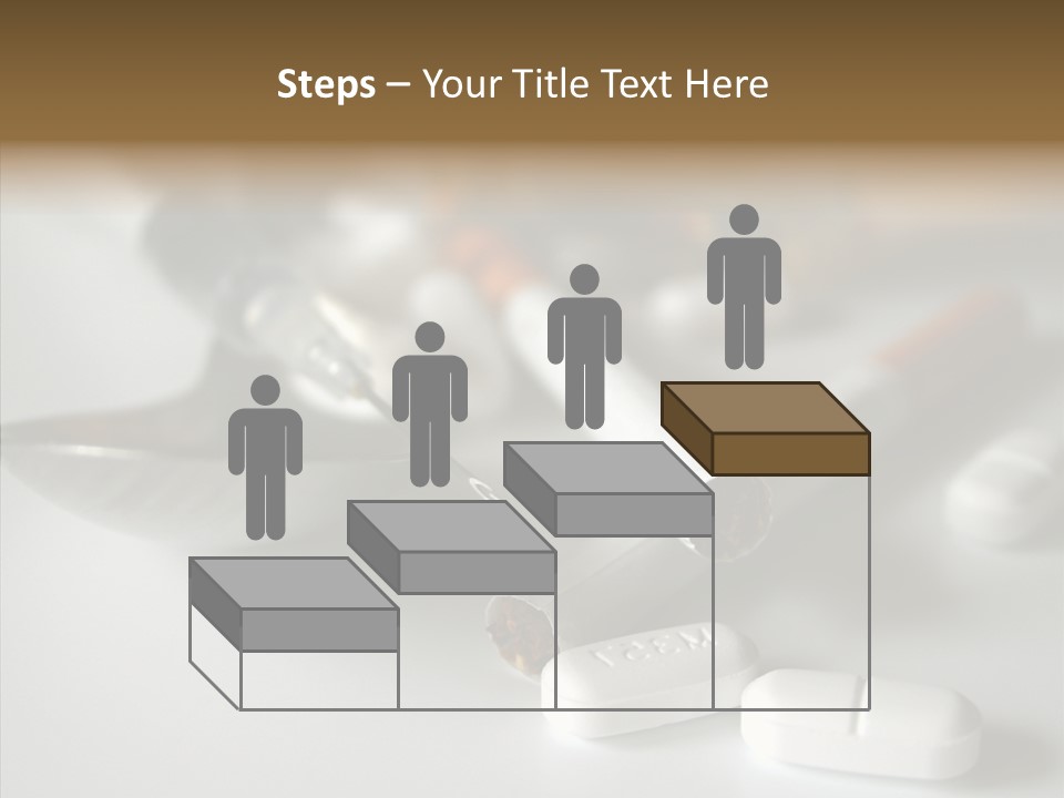 Abuse Behavior Heroin PowerPoint Template