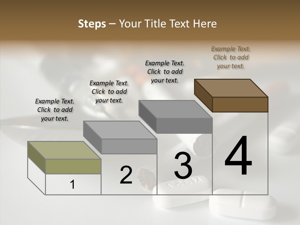 Abuse Behavior Heroin PowerPoint Template