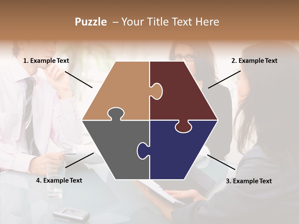 Day Interacting Teamwork PowerPoint Template