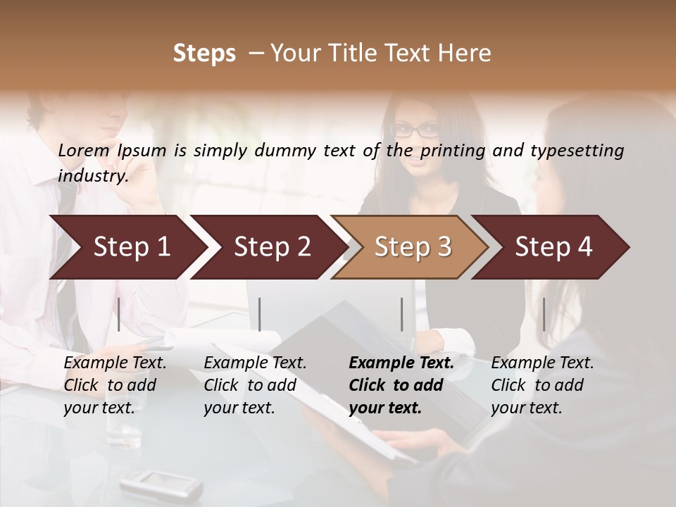 Day Interacting Teamwork PowerPoint Template