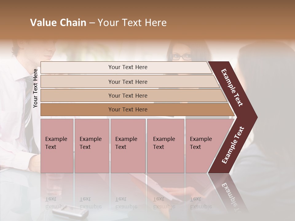 Day Interacting Teamwork PowerPoint Template