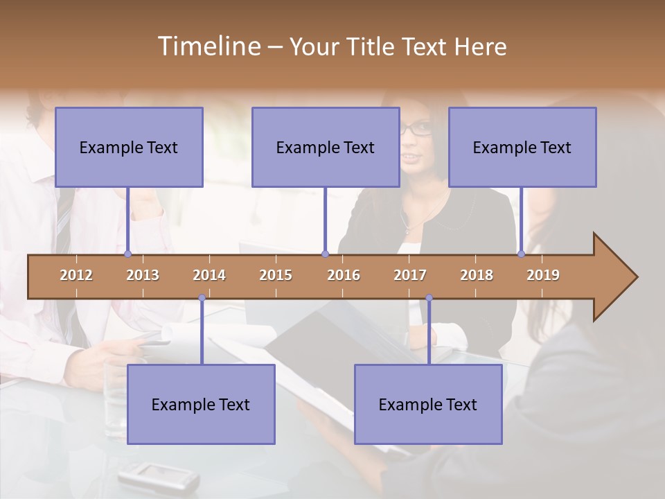 Day Interacting Teamwork PowerPoint Template