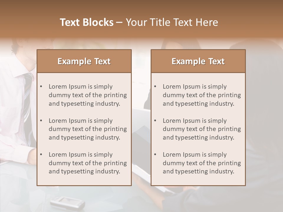 Day Interacting Teamwork PowerPoint Template