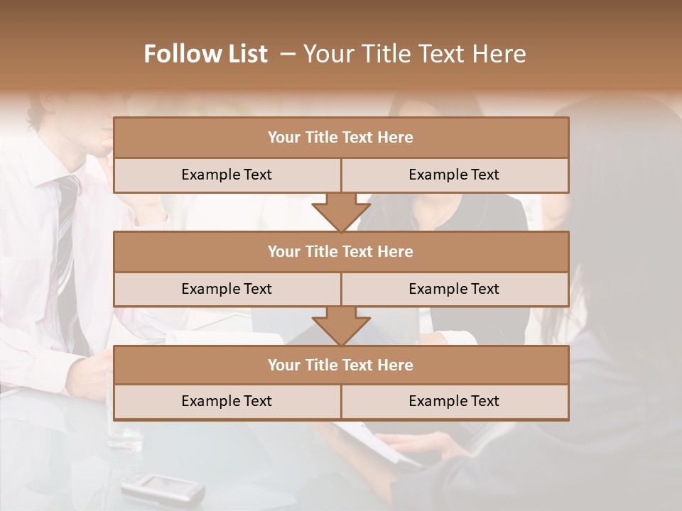 Day Interacting Teamwork PowerPoint Template