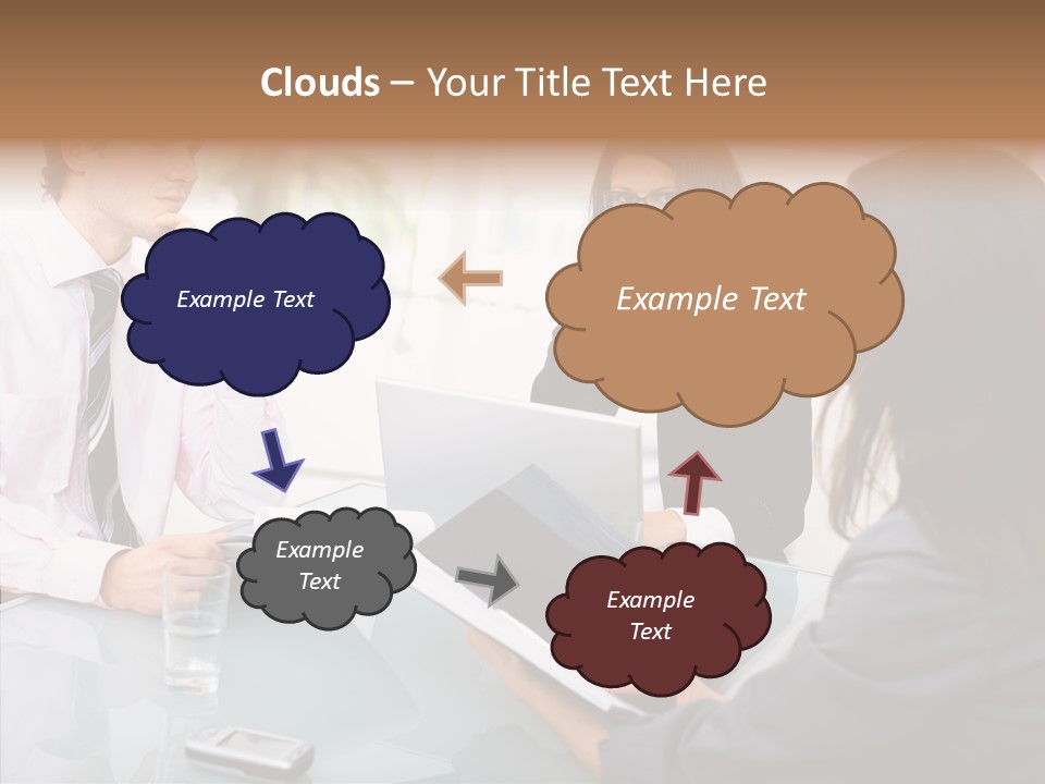 Day Interacting Teamwork PowerPoint Template