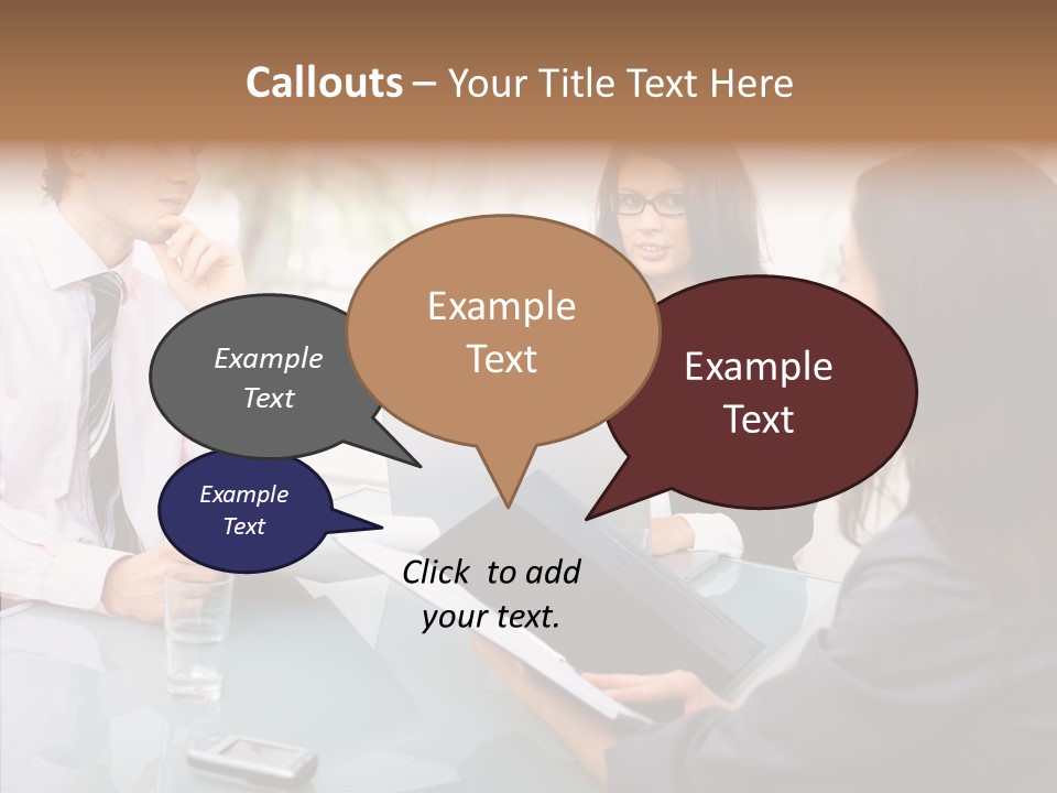 Day Interacting Teamwork PowerPoint Template