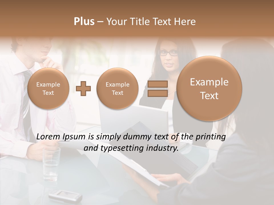 Day Interacting Teamwork PowerPoint Template