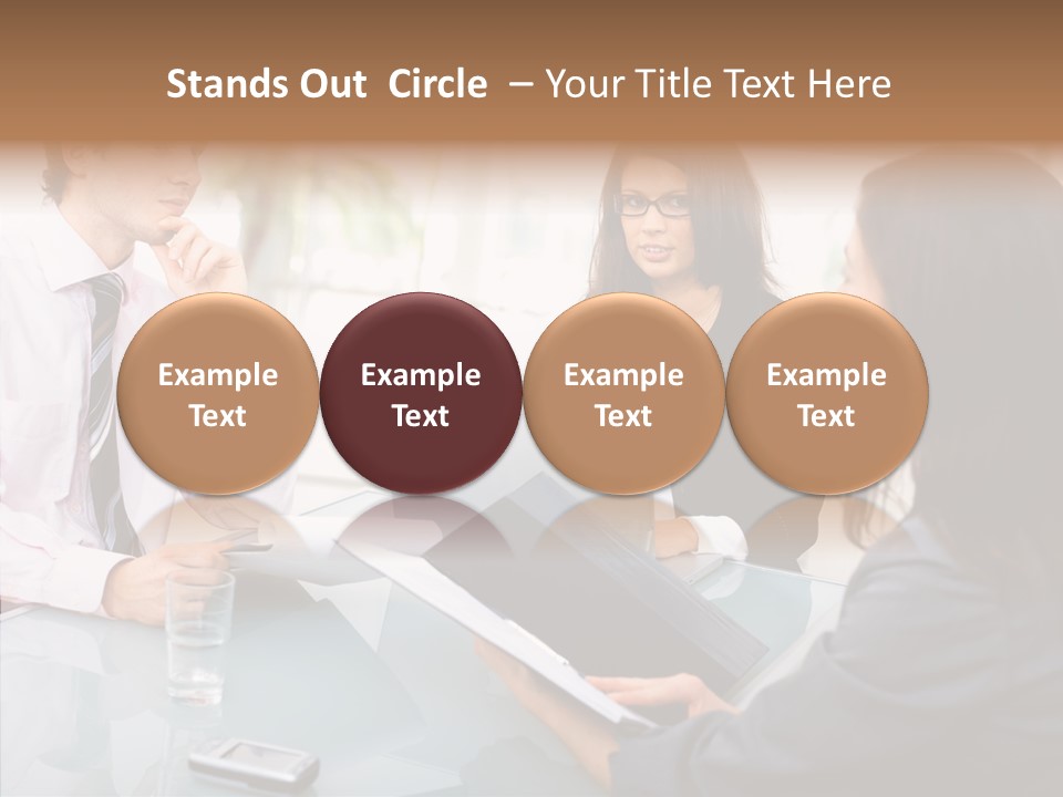 Day Interacting Teamwork PowerPoint Template