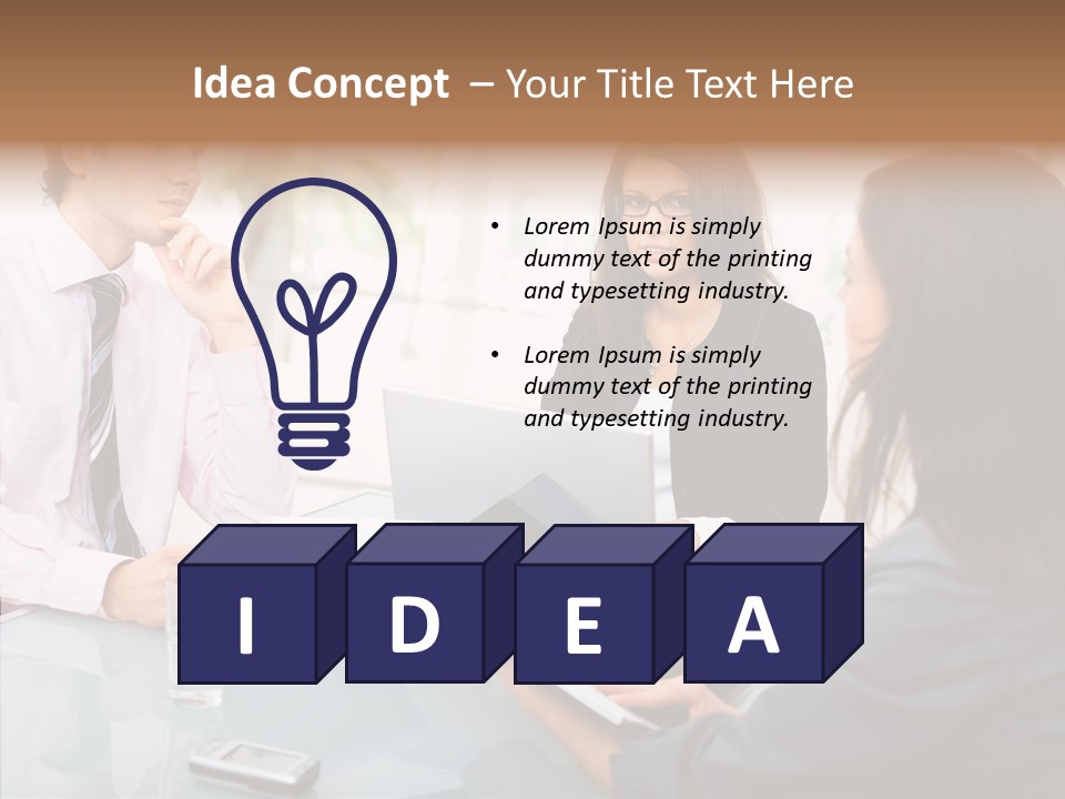 Day Interacting Teamwork PowerPoint Template