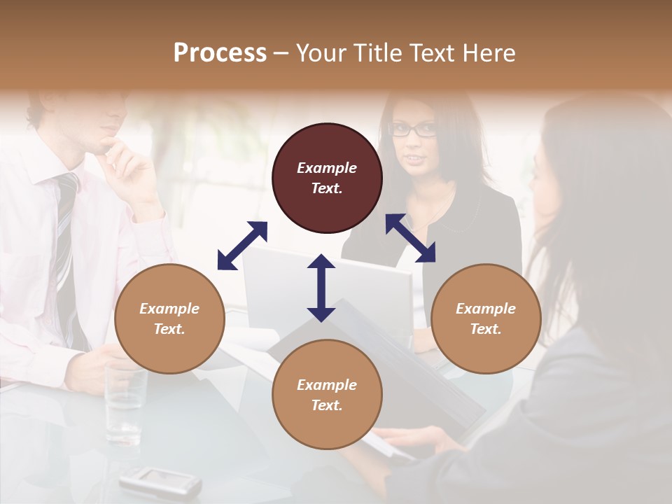 Day Interacting Teamwork PowerPoint Template