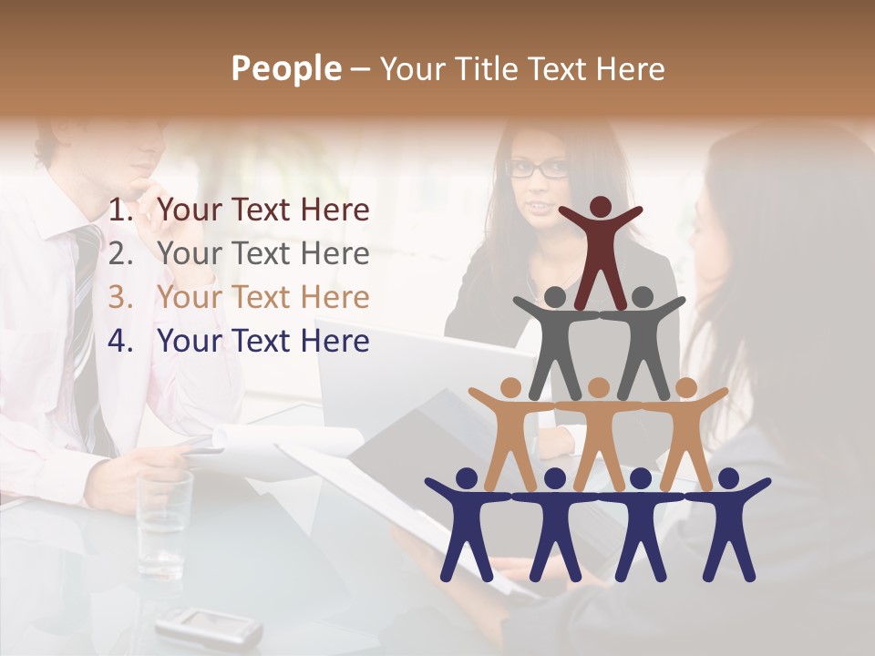 Day Interacting Teamwork PowerPoint Template
