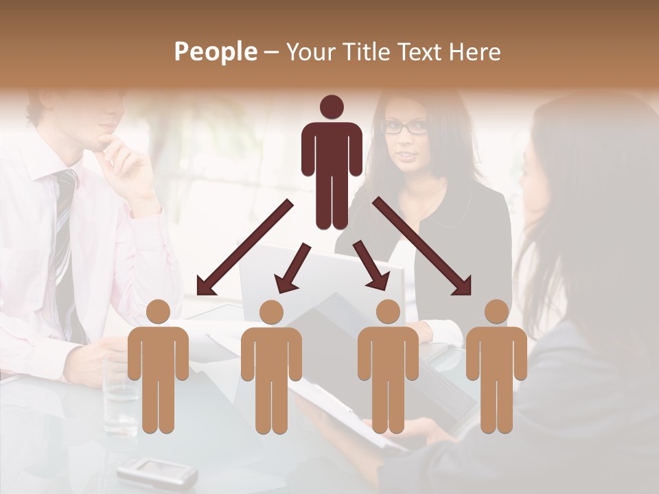 Day Interacting Teamwork PowerPoint Template