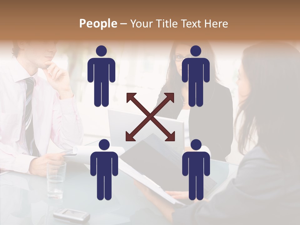 Day Interacting Teamwork PowerPoint Template