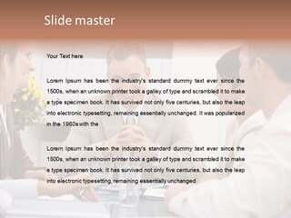 Partner Partnership Coworkers PowerPoint Template