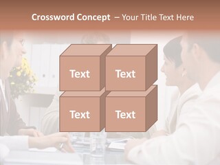 Partner Partnership Coworkers PowerPoint Template