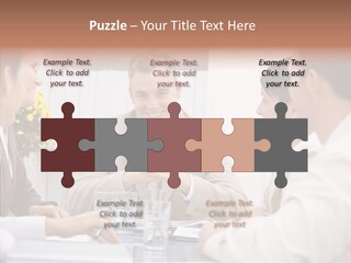 Partner Partnership Coworkers PowerPoint Template