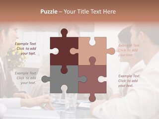 Partner Partnership Coworkers PowerPoint Template