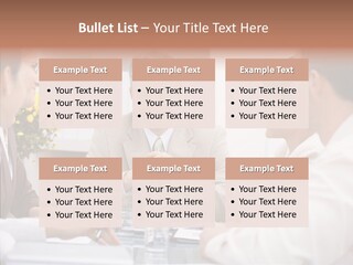 Partner Partnership Coworkers PowerPoint Template
