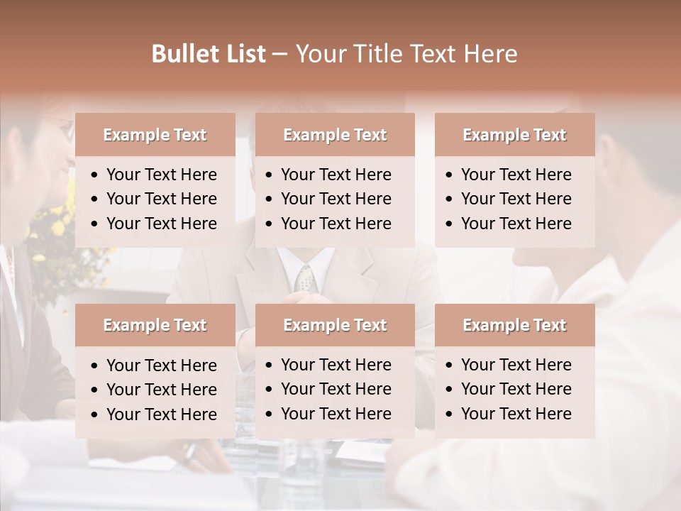 Partner Partnership Coworkers PowerPoint Template