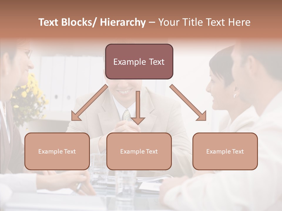 Partner Partnership Coworkers PowerPoint Template