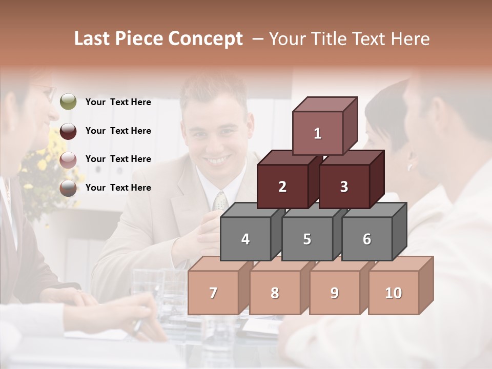 Partner Partnership Coworkers PowerPoint Template